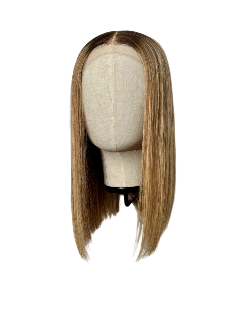 Honey Blonde Lob 14”