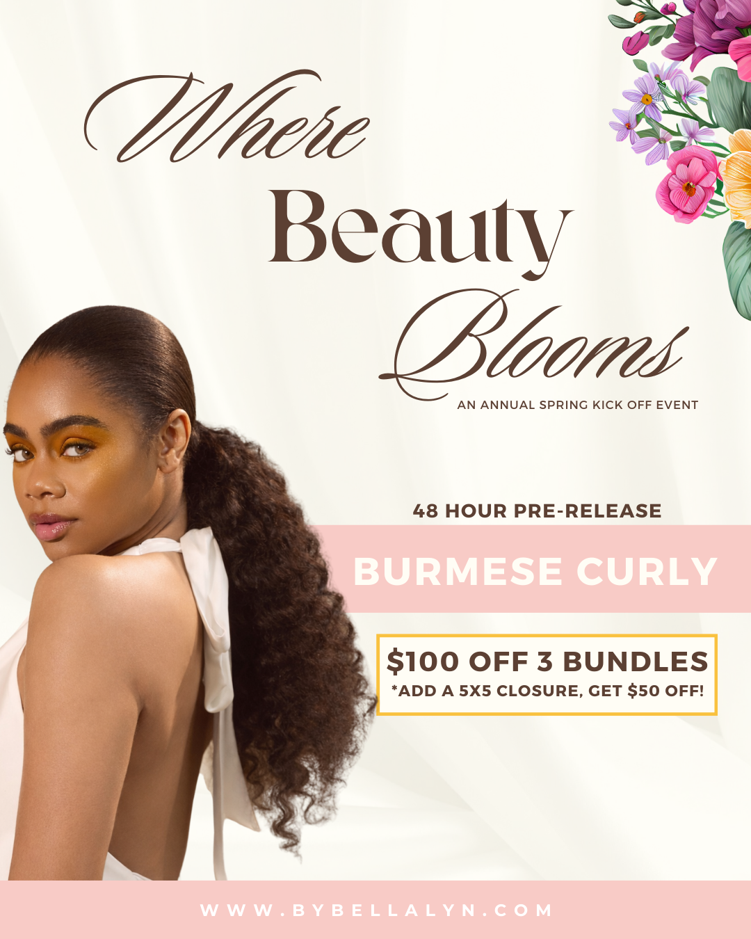 Raw Burmese Loose Curly (Spring Sale)